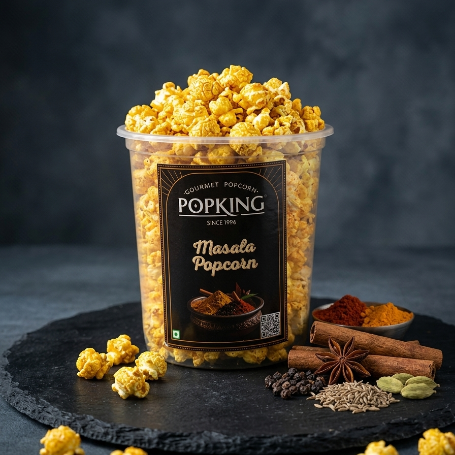 Masala popcorn