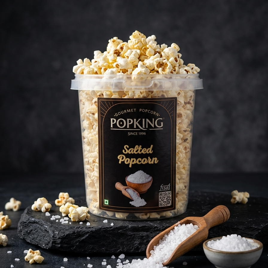 Salted Popcorn