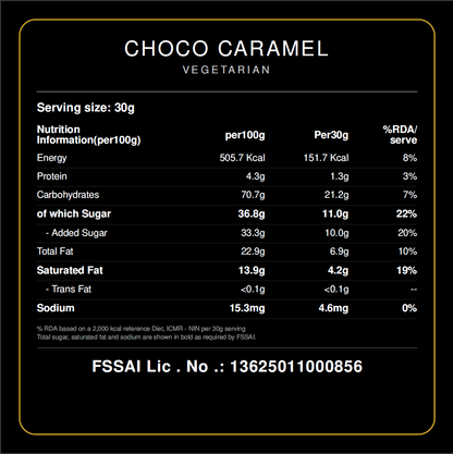 Choco Caramel - 120gm